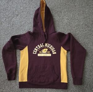 Gear For Sports Maroon and Gold Hoodie, Small